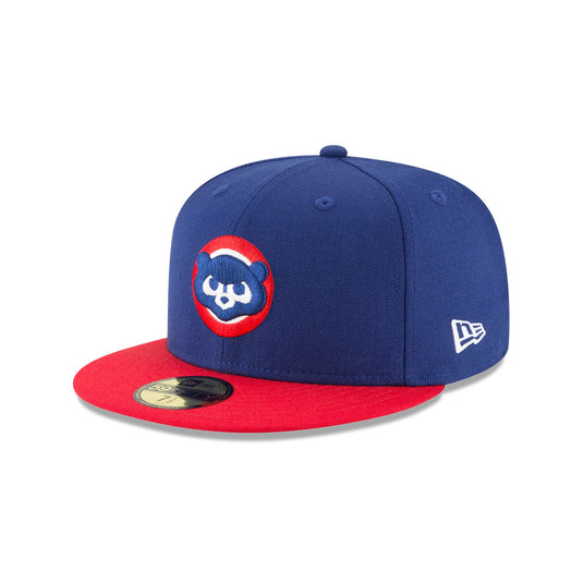 Chicago Cubs Blackout Basic 59FIFTY Fitted Hat