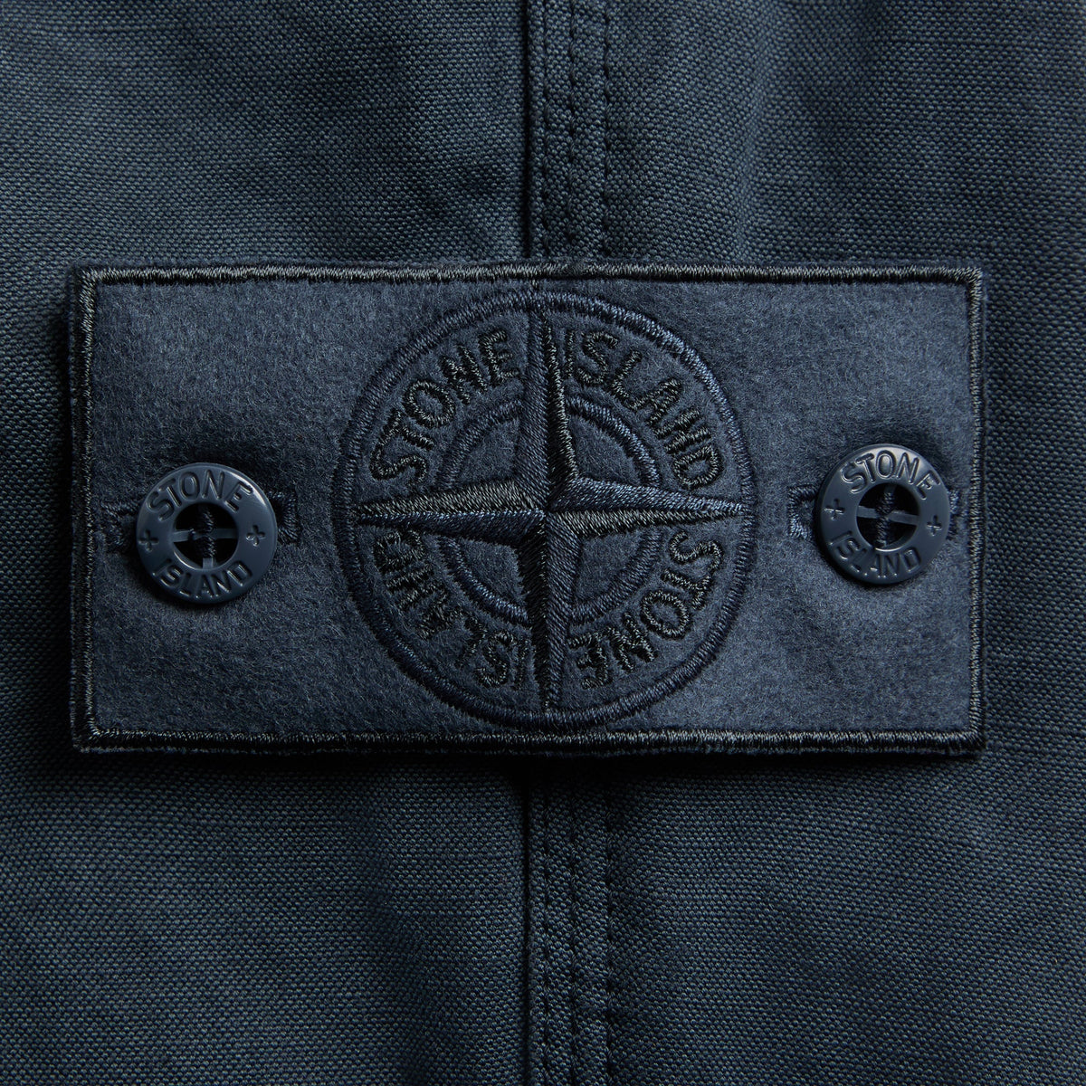 Stone Island Ghost Canvas Trouser - Slate Blue