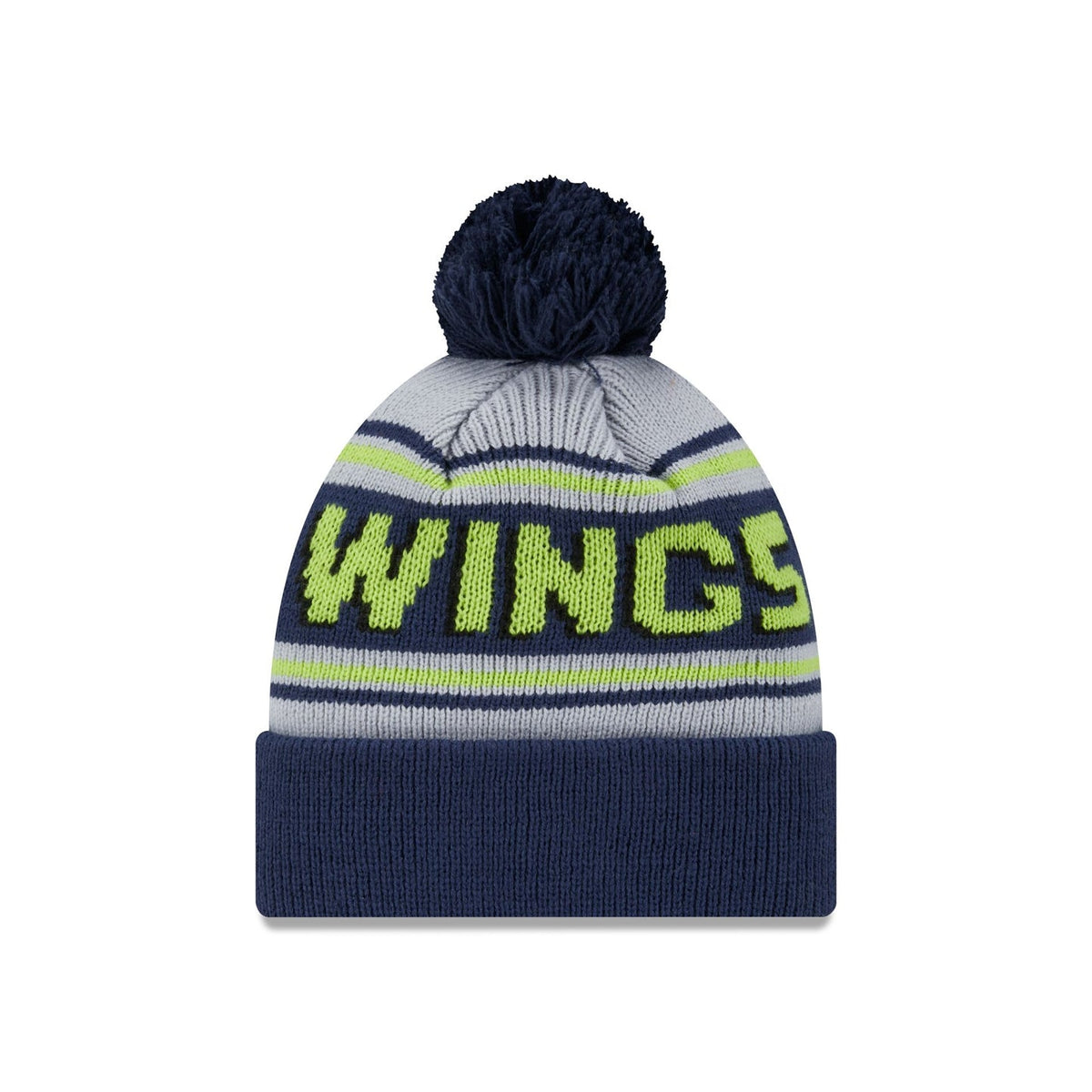 Dallas Wings Team Pom Knit Hat