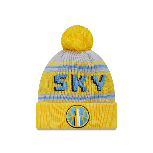 Dallas Wings Team Pom Knit Hat