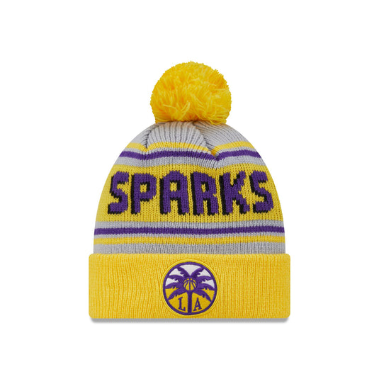 Dallas Wings Team Pom Knit Hat