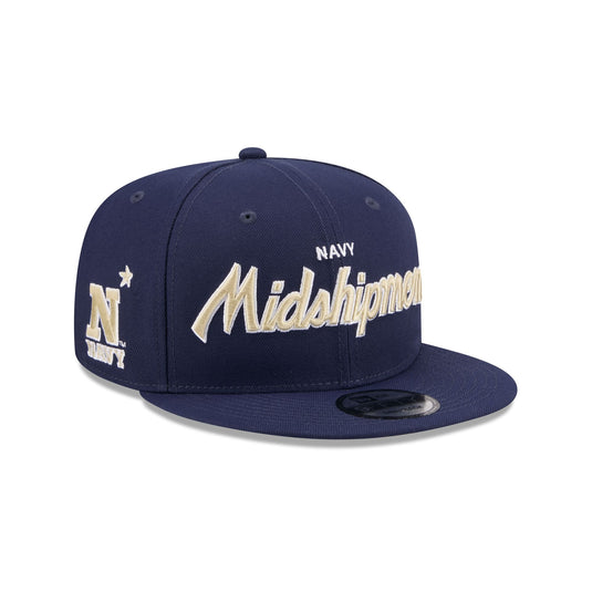 Navy Midshipmen Chrome Midnight 59FIFTY Fitted