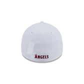 Los Angeles Angels Optic White 39THIRTY Stretch Fit Hat