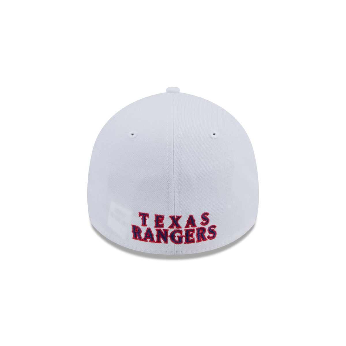 Texas Rangers Optic White 39THIRTY Stretch Fit Hat
