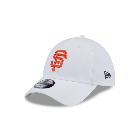 San Diego Padres Optic White 39THIRTY Stretch Fit Hat