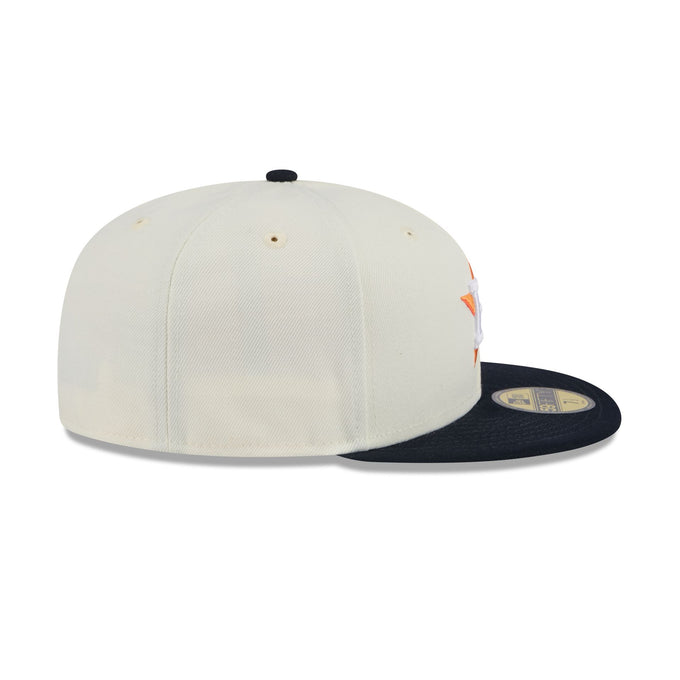 Houston Astros Chrome 59FIFTY Fitted Hat