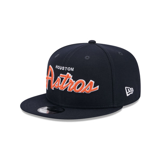Houston Astros Script Kids 9FIFTY Snapback Hat