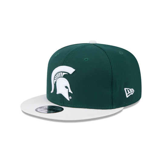 Michigan State Spartans White 9FIFTY Snapback Hat