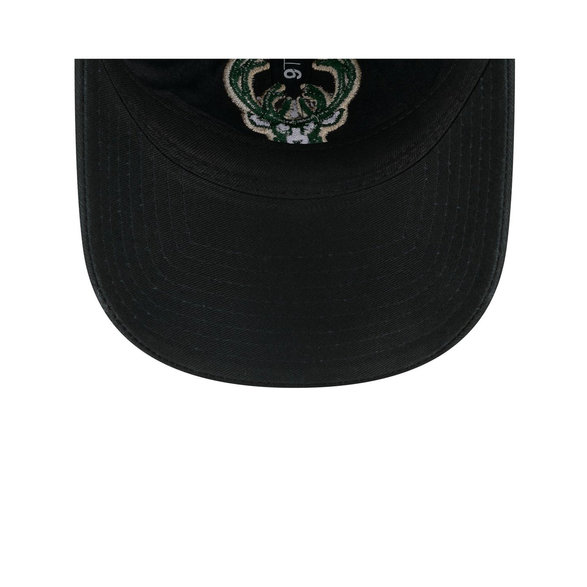 Milwaukee Bucks Black 9TWENTY Adjustable Hat