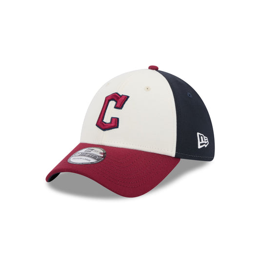 Cleveland Guardians Team Classic Home 39THIRTY Stretch Fit Hat