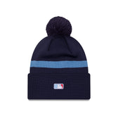 Chicago Cubs City Connect Pom Knit Hat