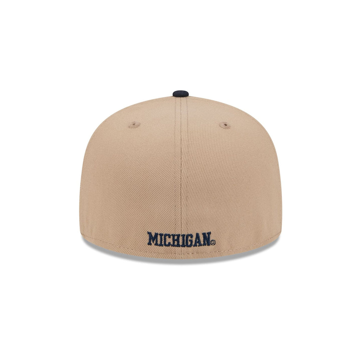 Michigan Wolverines Camel 59FIFTY Fitted Hat