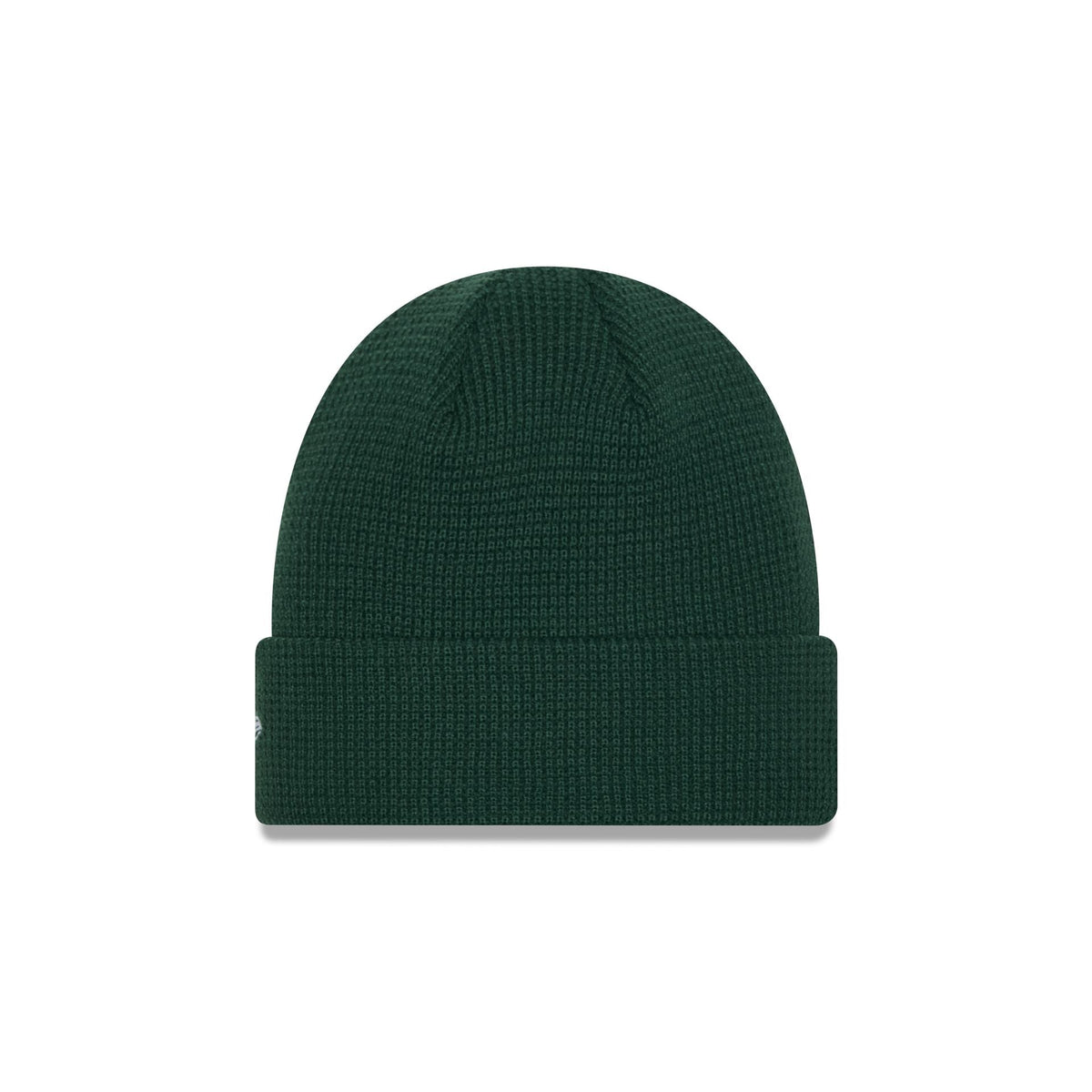 New Era Cap Green Waffle Knit Beanie