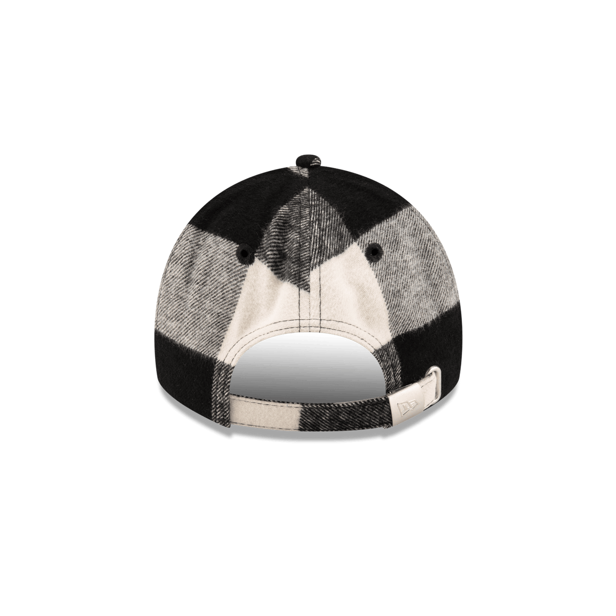 Lumber Plaid College White 9FORTY A-Frame Adjustable Hat