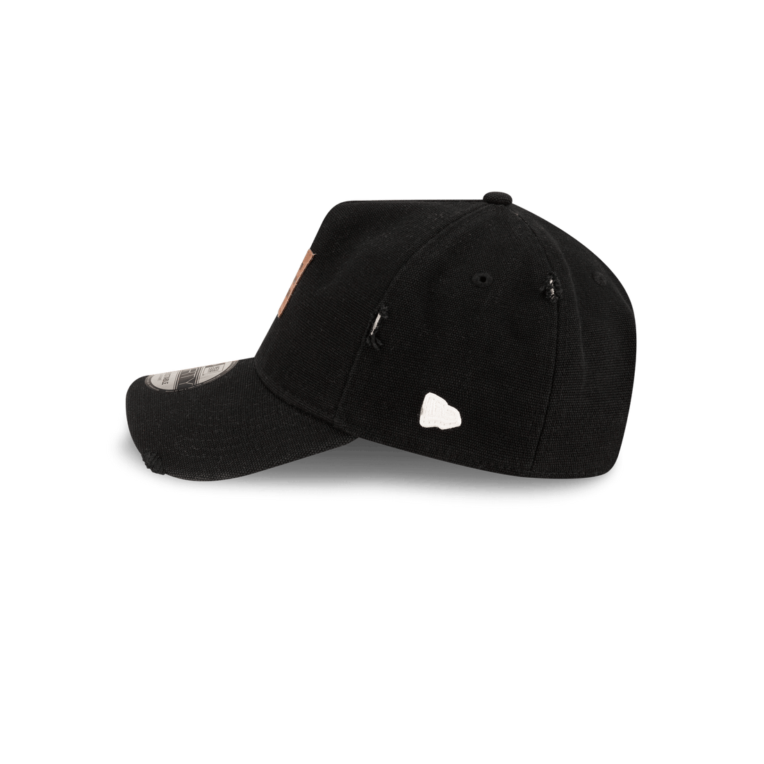 Forge Leather Patch Black 9FORTY A-Frame Adjustable Hat