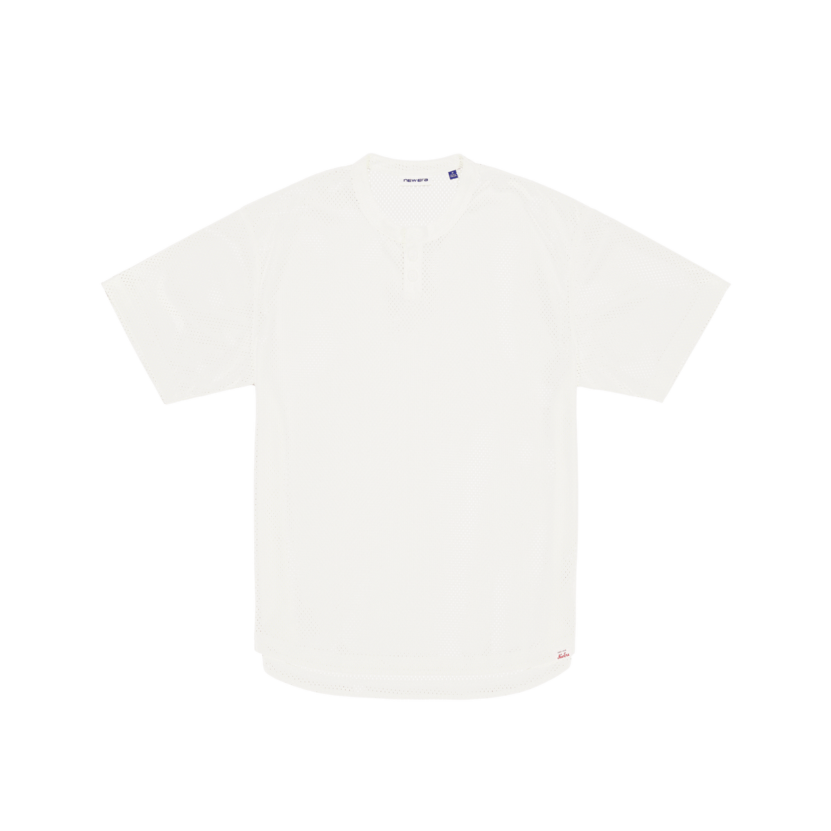 Galvin 2-Button College White Henley Jersey
