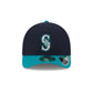 Seattle Mariners Alt Authentic Collection 9FORTY M-Crown Snapback Hat