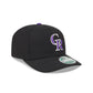 Colorado Rockies Game Authentic Collection 9SEVENTY Stretch-Snap Hat