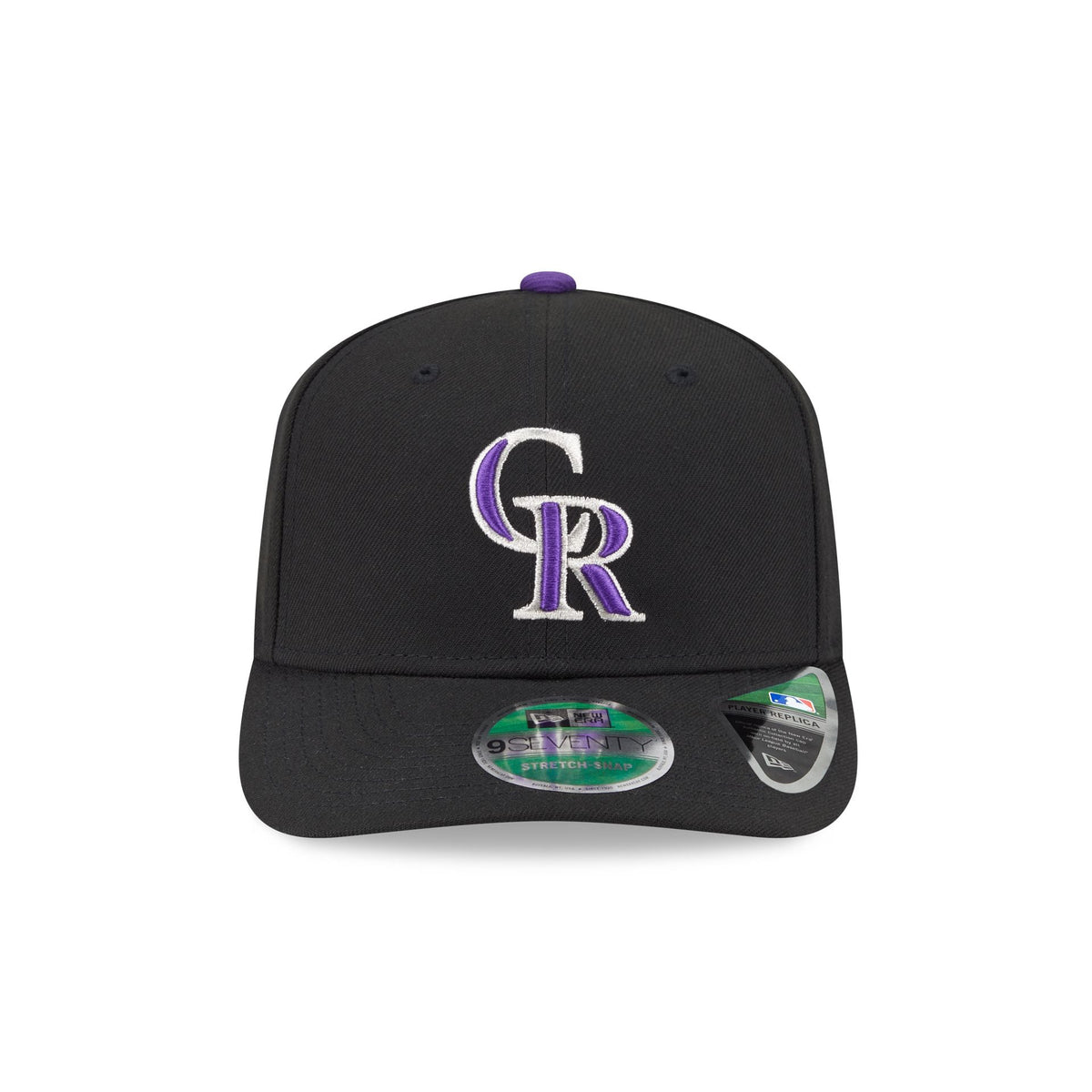 Colorado Rockies Game Authentic Collection 9SEVENTY Stretch-Snap Hat