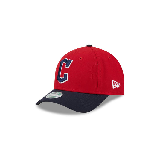 Cleveland Guardians Home Authentic Collection 9FORTY M-Crown Snapback Hat
