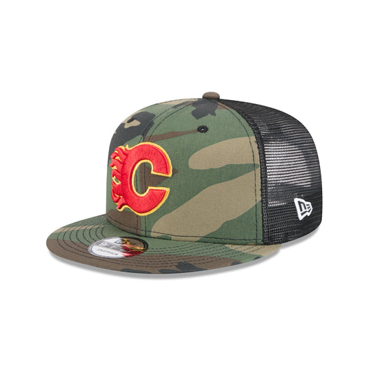 Calgary Flames Team 9SEVENTY Trucker Hat