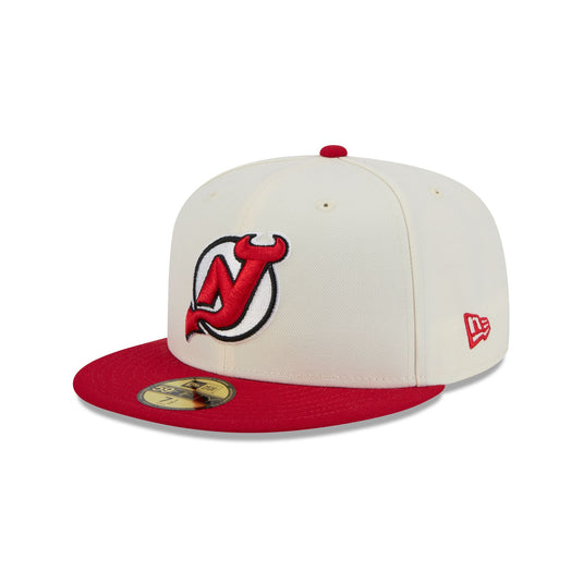 New Jersey Devils Chrome 59FIFTY Fitted Hat