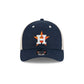 Houston Astros Linen 9FORTY M-Crown Snapback Hat