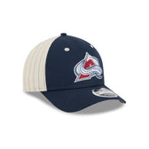 Colorado Avalanche Linen 9FORTY M-Crown Snapback Hat