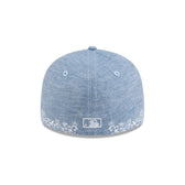 San Diego Padres Hand Stitched Chambray Low Profile 59FIFTY Fitted Hat