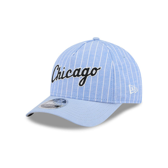Chicago White Sox Linen 9FORTY M-Crown Snapback Hat