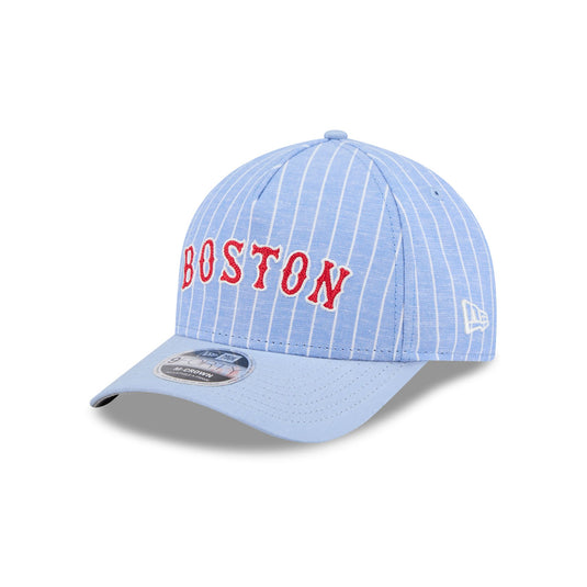 Pittsburgh Pirates Pinstripe Linen 9FORTY M-Crown A-Frame Snapback Hat