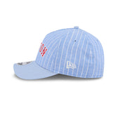 Boston Red Sox Pinstripe Linen 9FORTY M-Crown A-Frame Snapback Hat