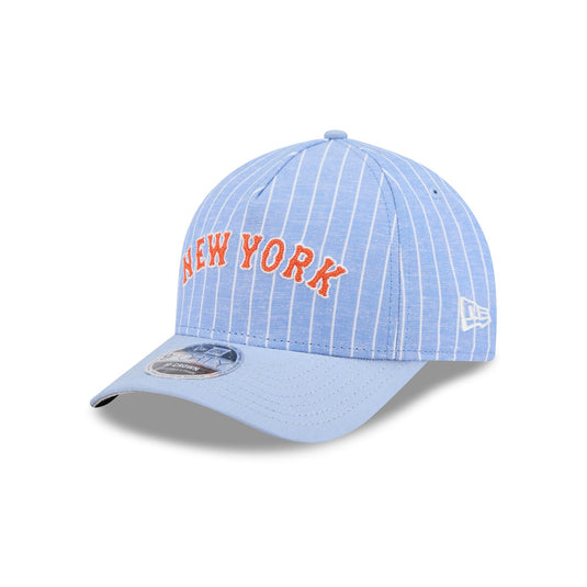 Pittsburgh Pirates Pinstripe Linen 9FORTY M-Crown A-Frame Snapback Hat