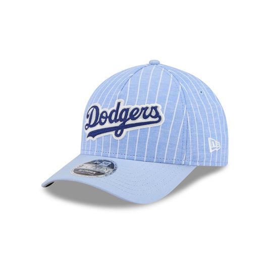 San Diego Padres Pinstripe Linen 9FORTY M-Crown A-Frame Snapback Hat
