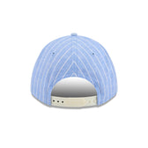 Houston Astros Pinstripe Linen 9FORTY M-Crown A-Frame Snapback Hat