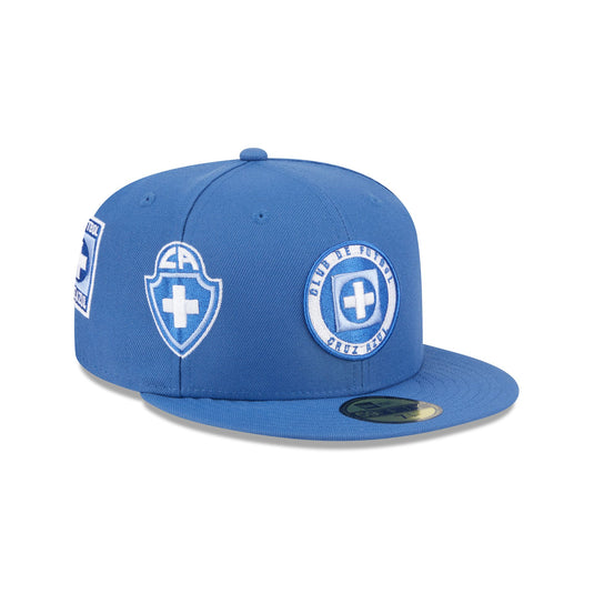 Cruz Azul Blue 59FIFTY Fitted Hat