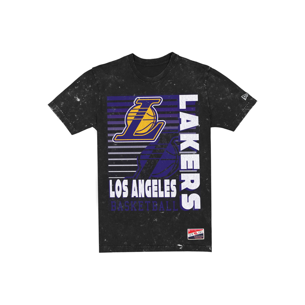 Los Angeles Lakers Basic Black 9FIFTY Snapback Hat