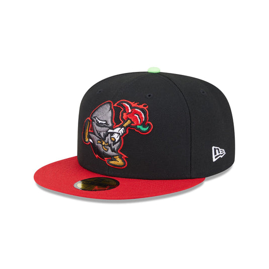 Carolina Panthers Black On Black 59FIFTY Fitted Hat