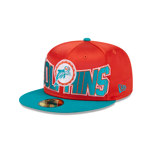 Miami Dolphins Teal 59FIFTY Fitted Hat