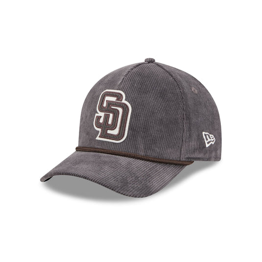 San Diego Padres Pinstripe Linen 9FORTY M-Crown A-Frame Snapback Hat