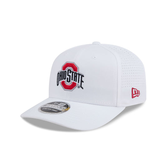 Ohio State Buckeyes Optic White 9SEVENTY Stretch-Snap Hat