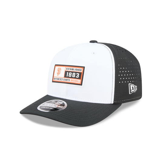 San Francisco Giants Gray 9FORTY Stretch-Snap Hat