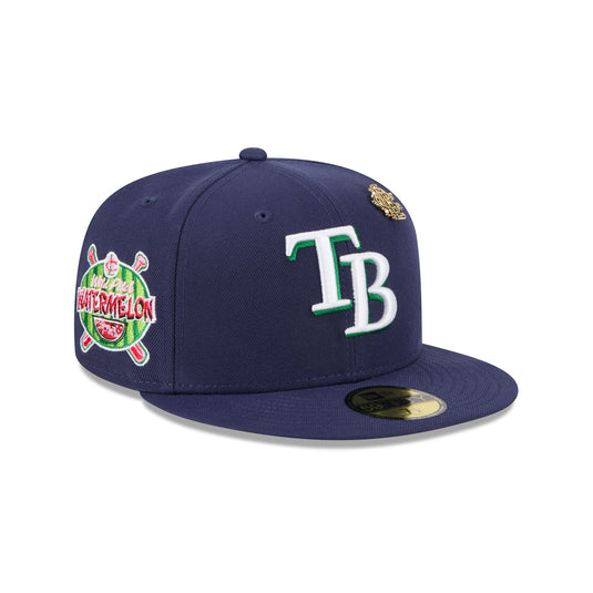 Tampa Bay Rays Chrome 59FIFTY Fitted Hat