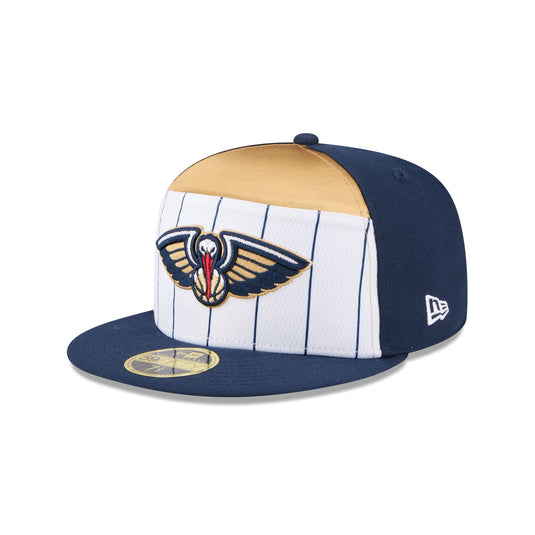 New Orleans Pelicans 2025 Statement Edition 59FIFTY Fitted Hat