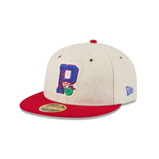 Philadelphia Phillies Boho Wool Retro Crown 59FIFTY Fitted Hat