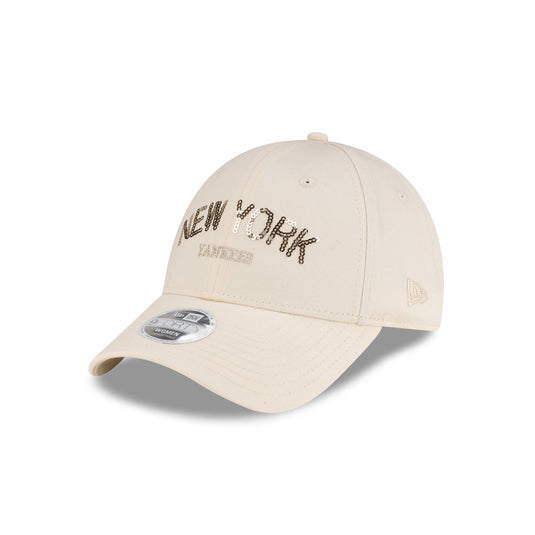 New York Yankees Pinstripe Linen 9FORTY M-Crown A-Frame Snapback Hat