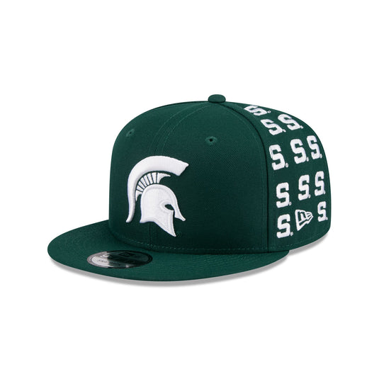 Michigan State Spartans White 9FIFTY Snapback Hat