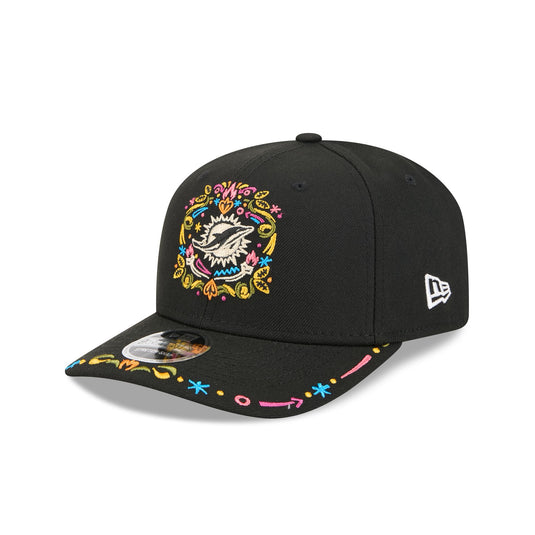 Miami Dolphins Labeled 9SEVENTY Stretch-Snap Hat