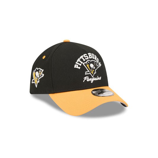 Pittsburgh Penguins Team 9FORTY A-Frame Snapback Hat