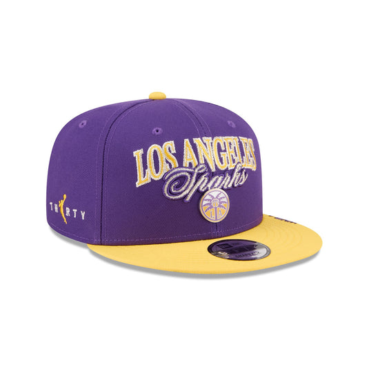 Los Angeles Sparks Script 9FIFTY Snapback Hat